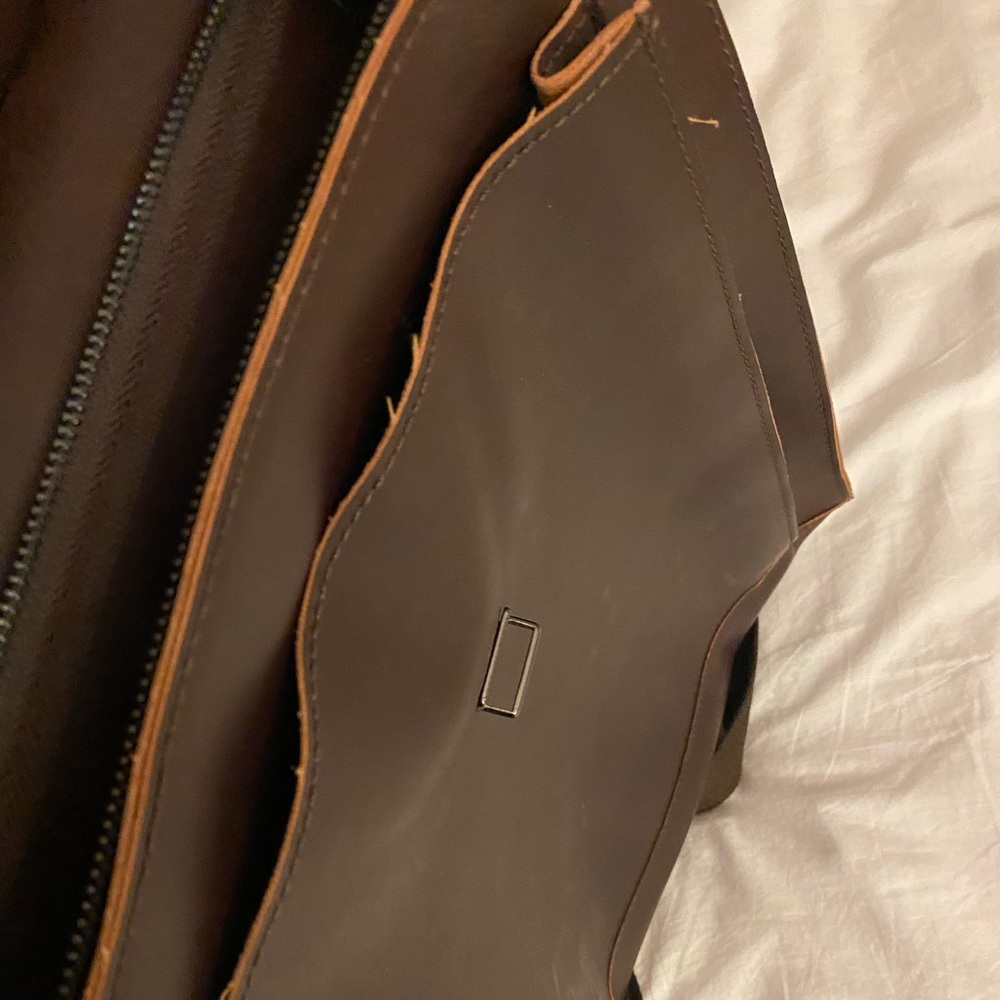 Vegan Leather Work Backpack - image 6